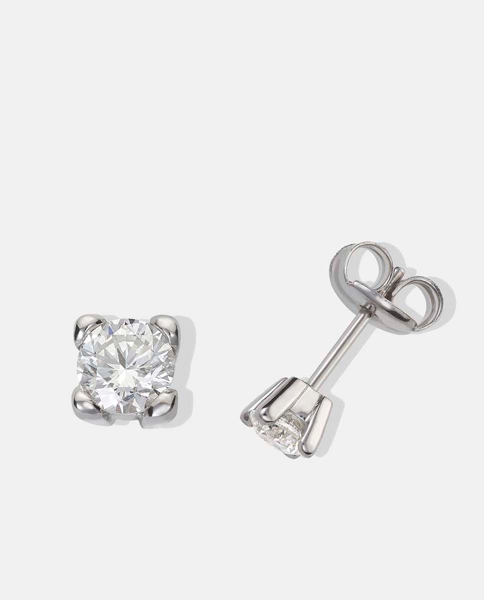 Imagem 0 de Brincos de ouro e diamante Luzz