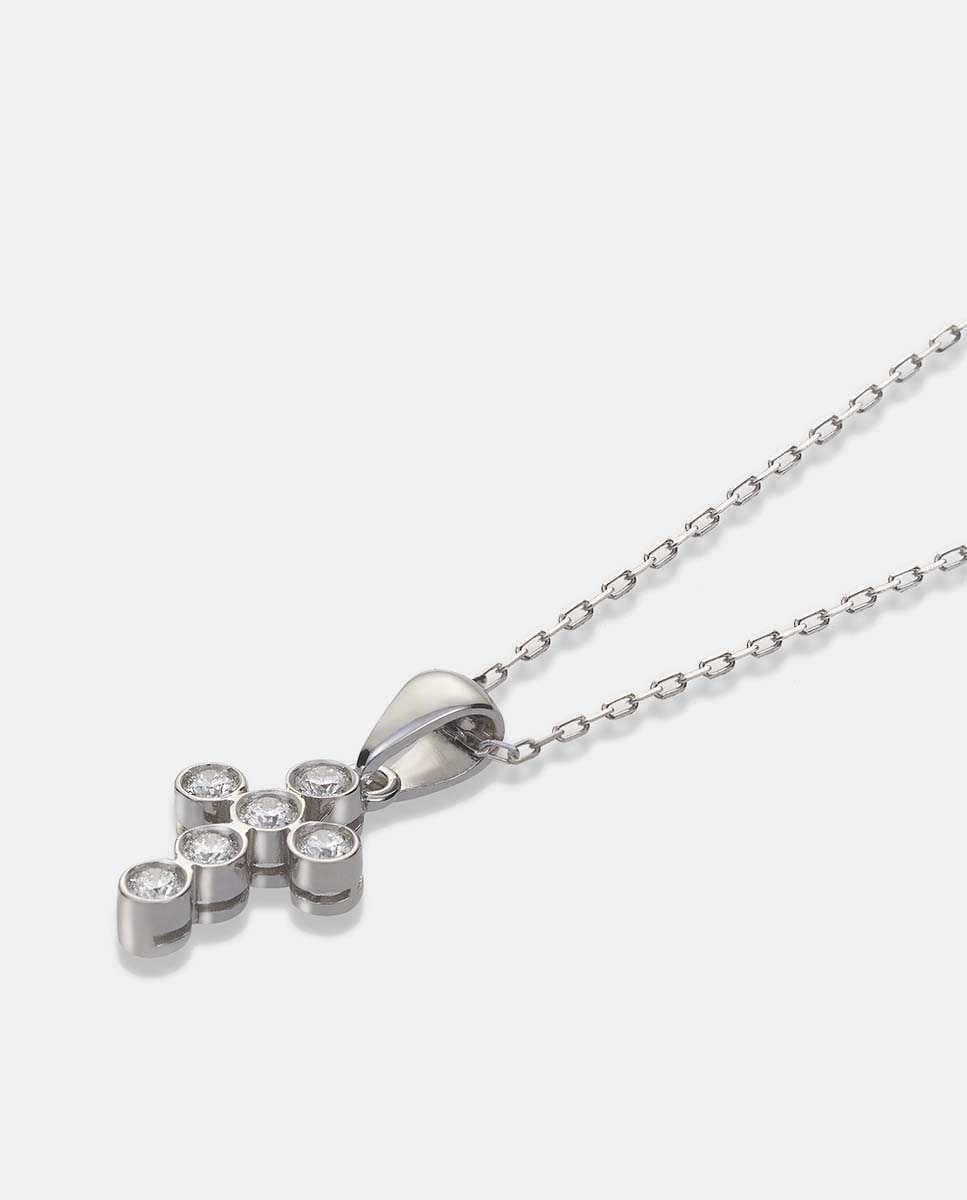 Colgante Luzz de oro y diamantes - El Corte Inglés - Blanco Blanco-2