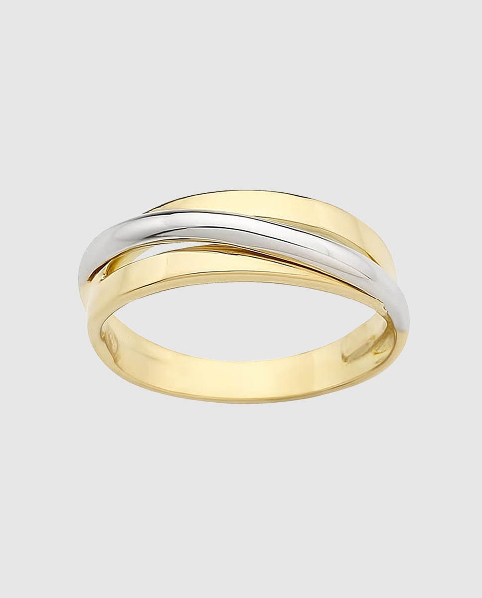 Anillo El Corte Inglés de oro bicolor - Multicolor Multicolor-2