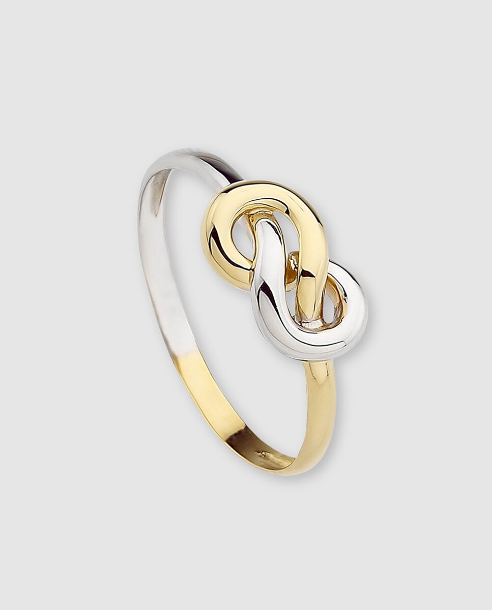 Anillo mujer oro bicolor - El Corte Inglés - Oro / Plata Oro / Plata-1
