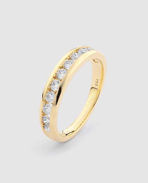 Anillo Diamonds El Corte Inglés de oro y diamantes