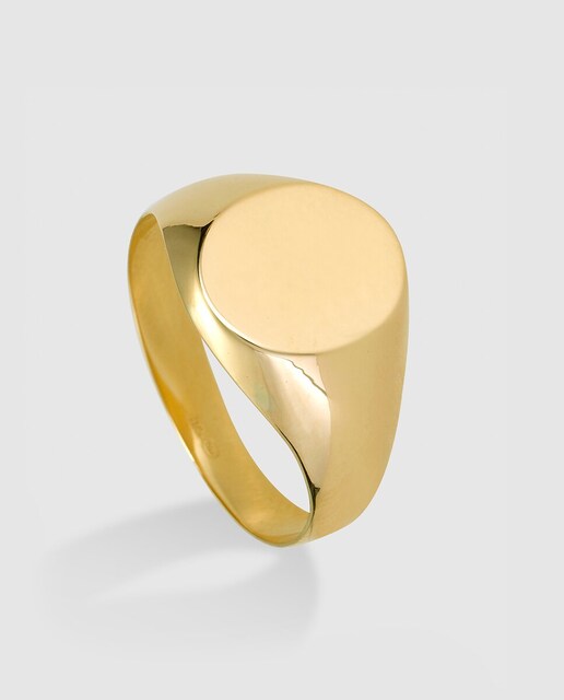Anillo de hombre El Corte Inglés sello de oro