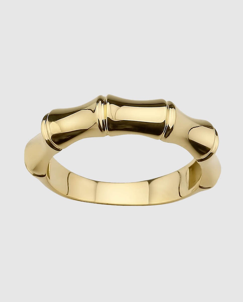 Anillo El Corte Inglés bambú de - Oro Oro-2