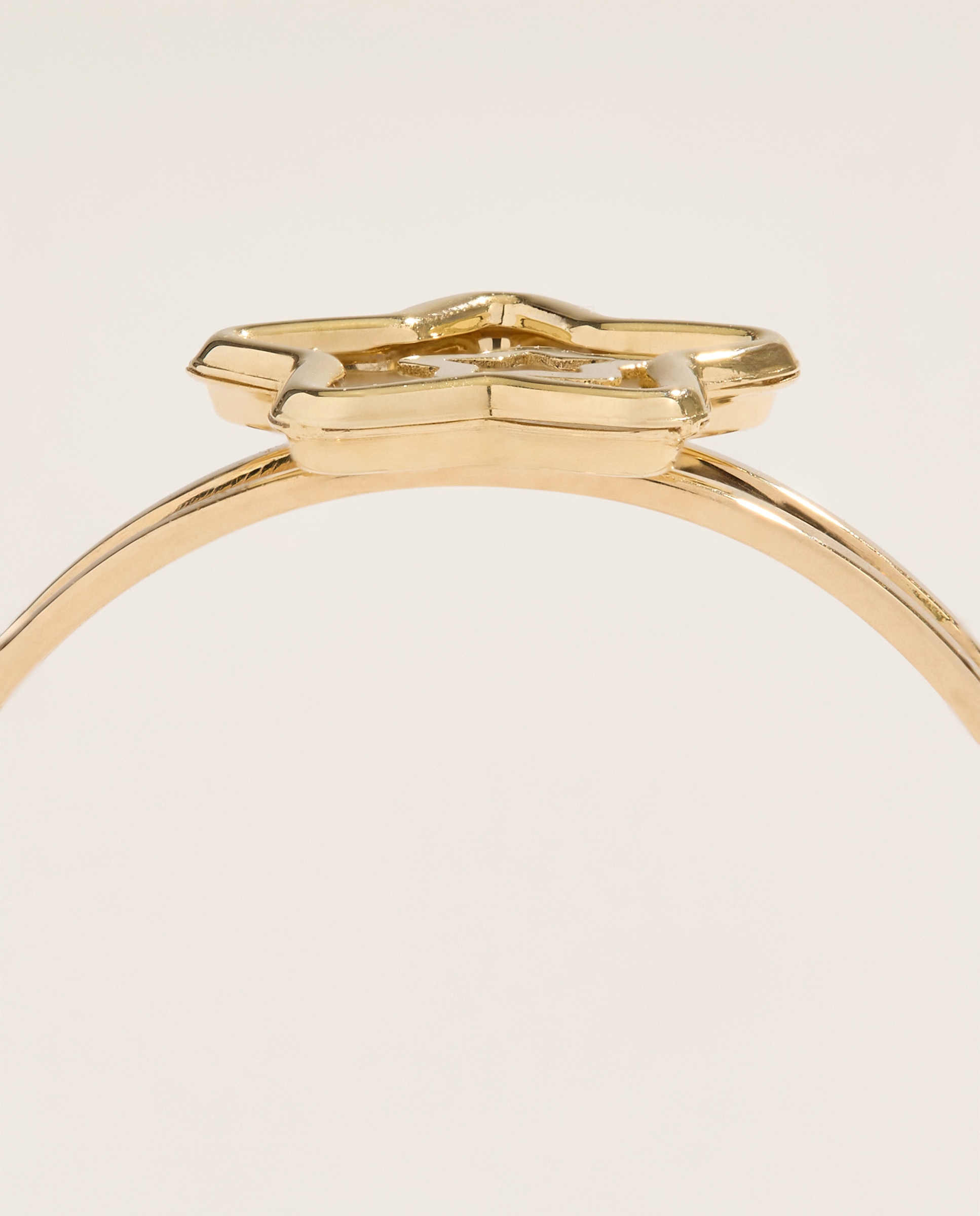 Anillo de niña El Corte Inglés de oro con nácar Blanco Blanco-4