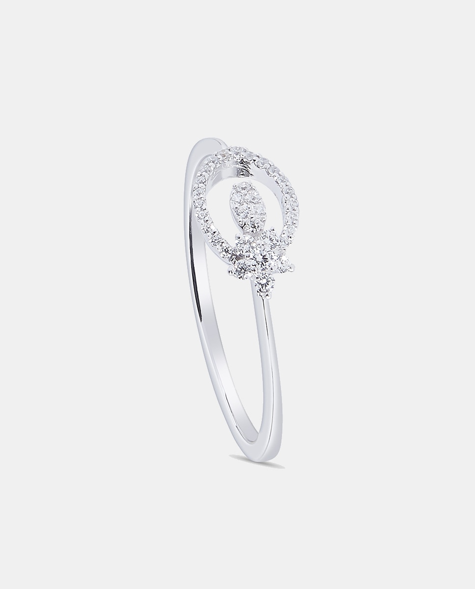 Anillo El Corte Inglés Astral de oro y diamantes - Blanco Blanco-1