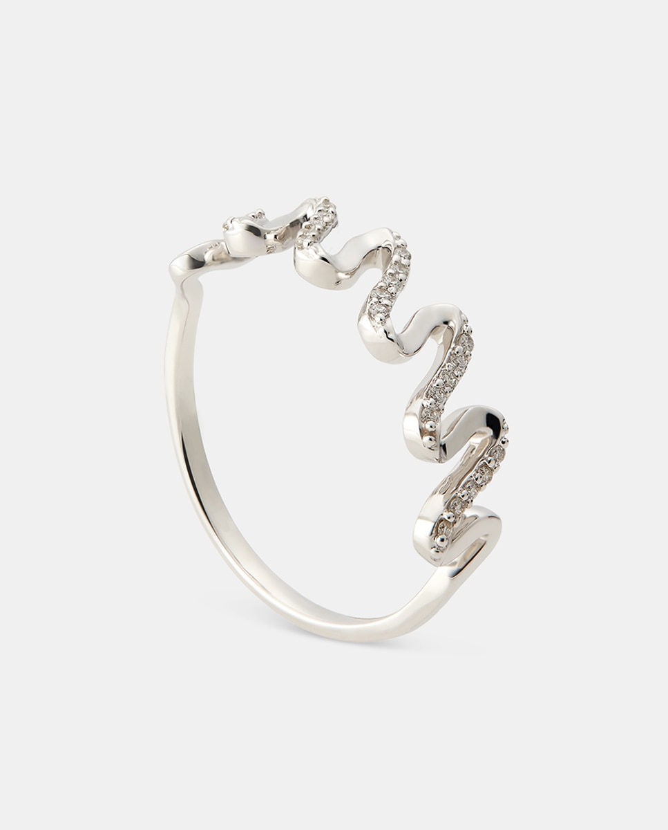 Anillo de oro y diamantes - El Corte Inglés - Blanco Blanco-1