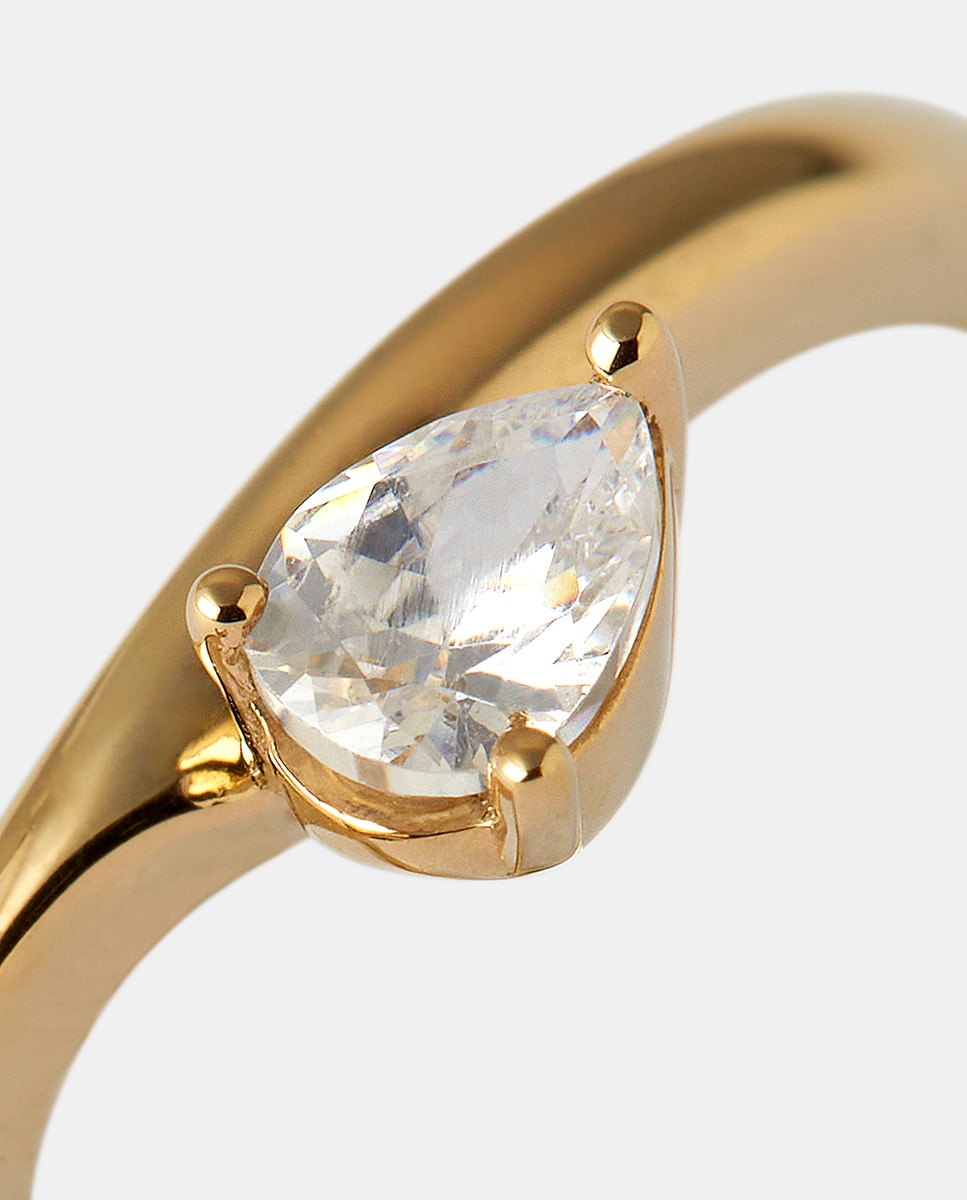 Anillo de oro y diamantes - El Corte Inglés - Blanco Blanco-2