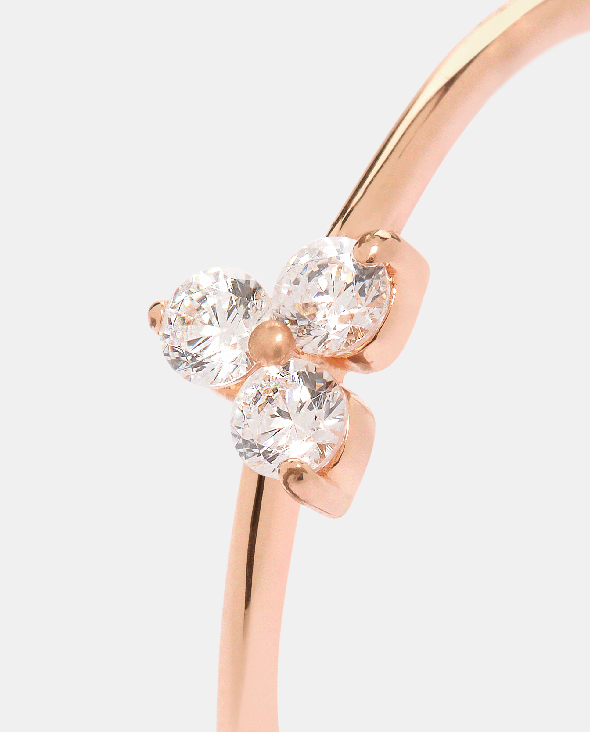 Anillo de oro y diamantes Blanco-2