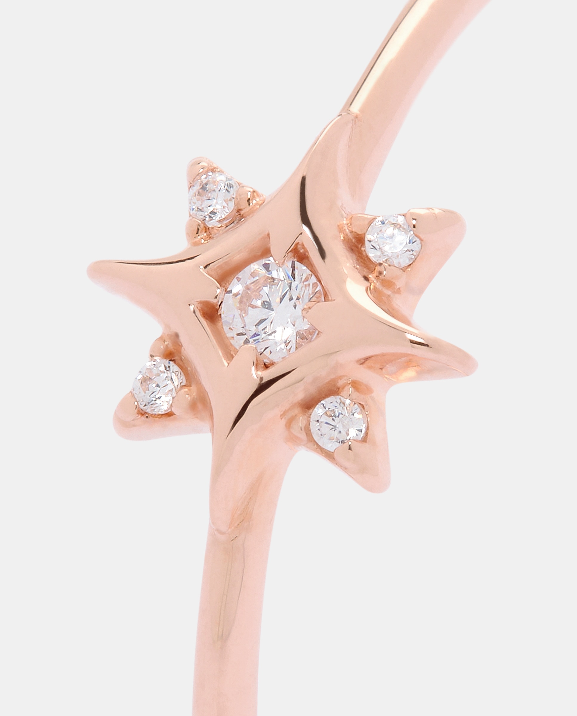 Anillo de oro y diamantes - El Corte Inglés - Rosa Rosa-2