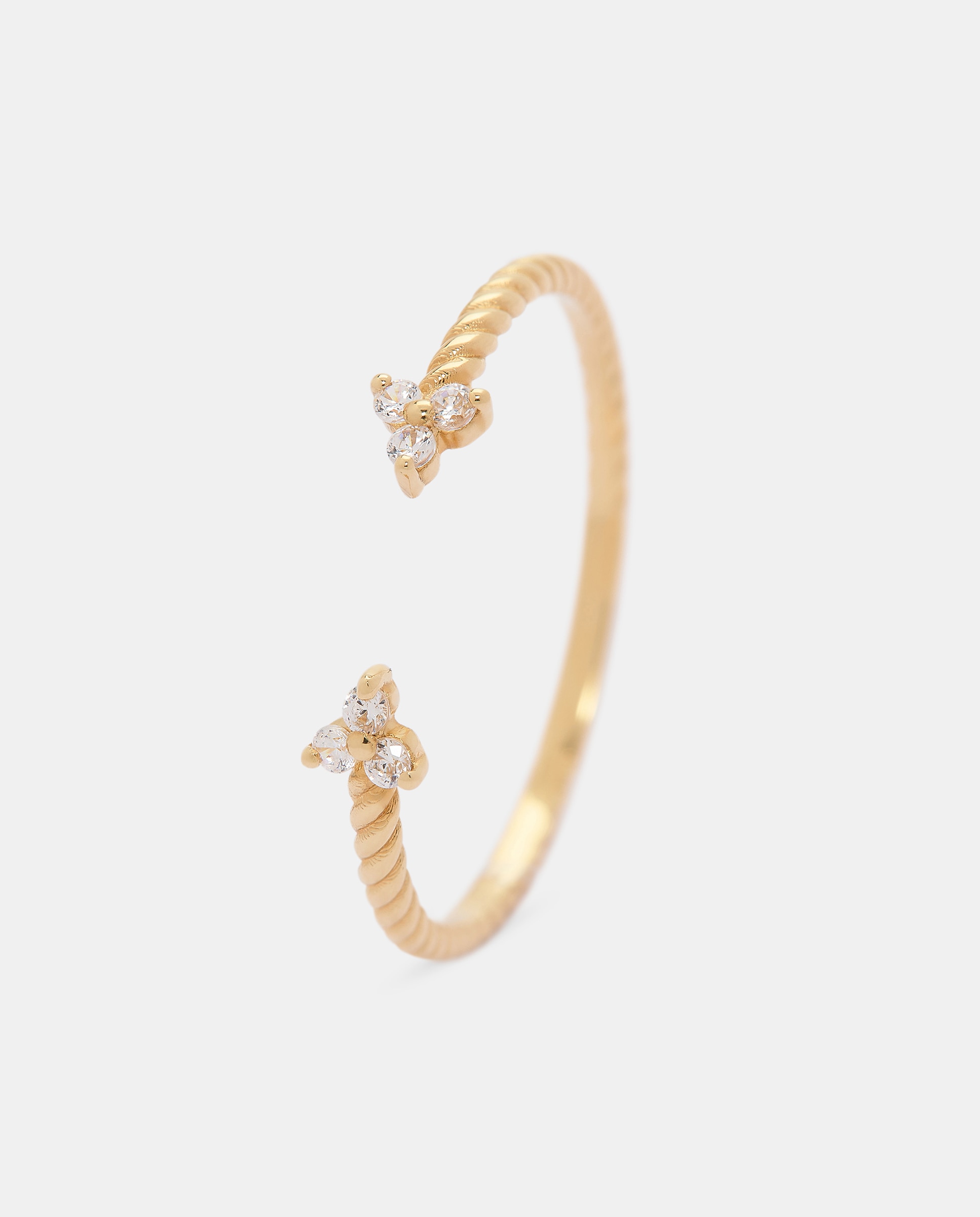 Anillo de oro y diamantes - El Corte Inglés - Blanco Blanco-1