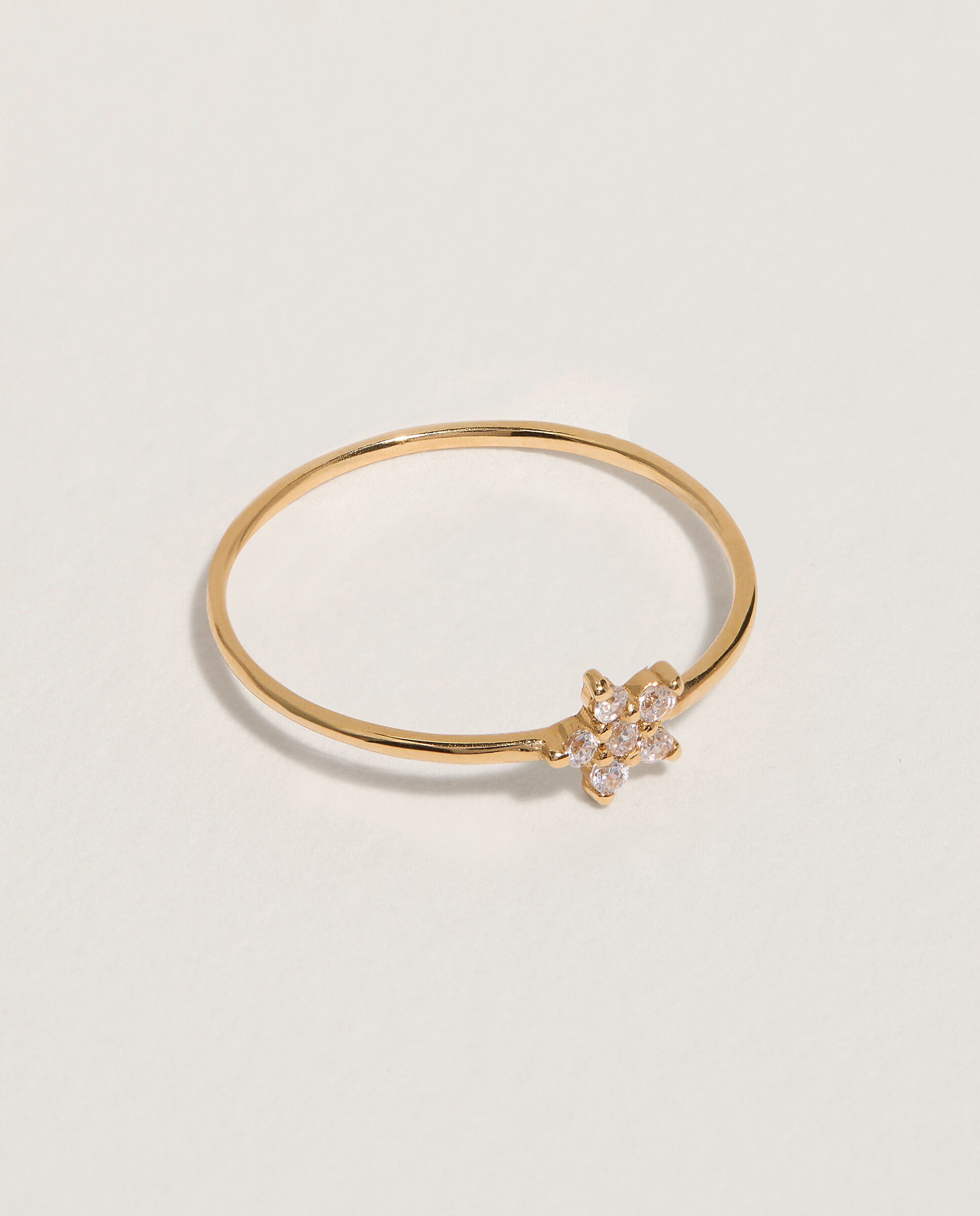 Anillo de oro y circonita - El Corte Inglés - Blanco Blanco-2