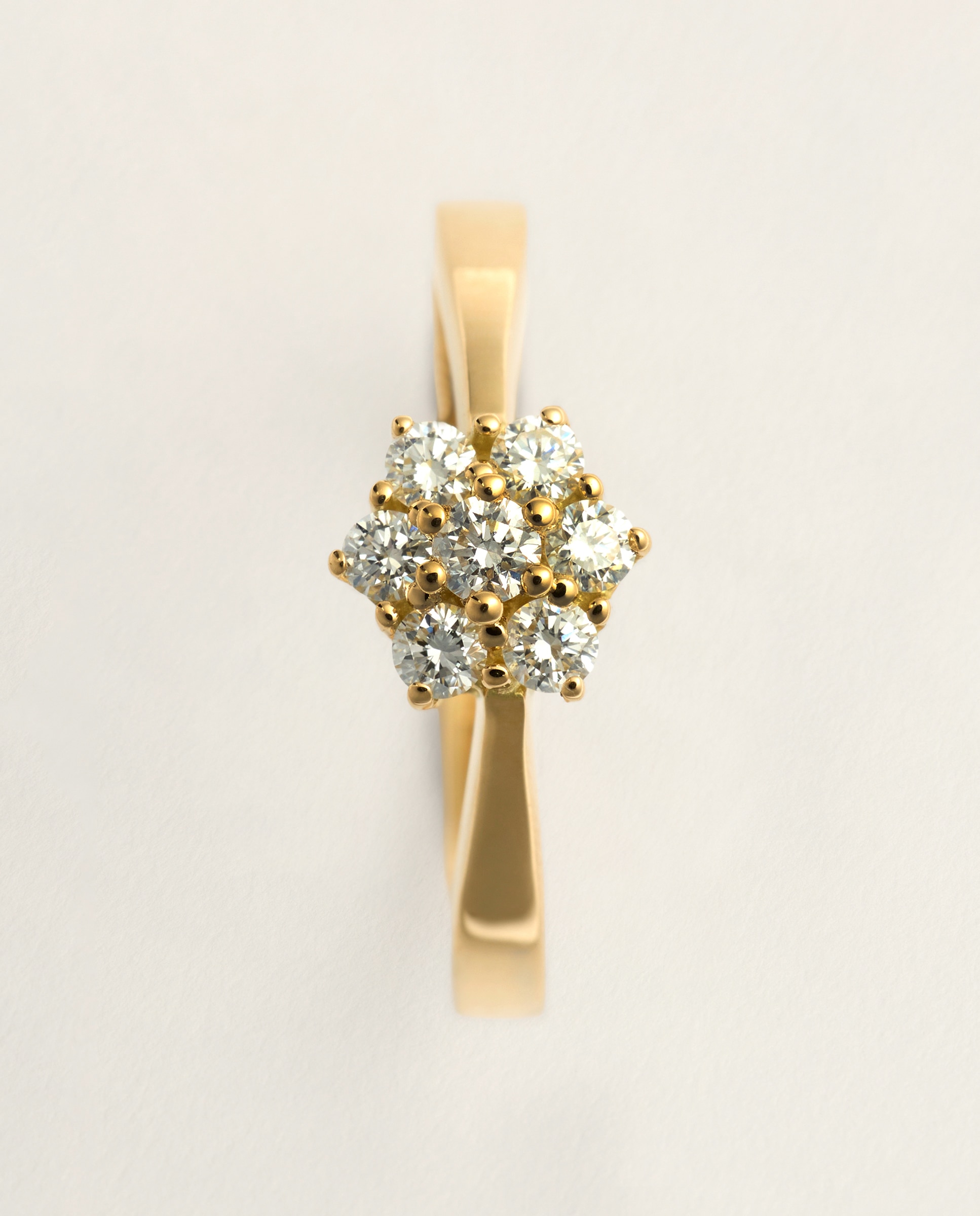 Anillo de oro y diamantes - El Corte Inglés - Blanco Blanco-3