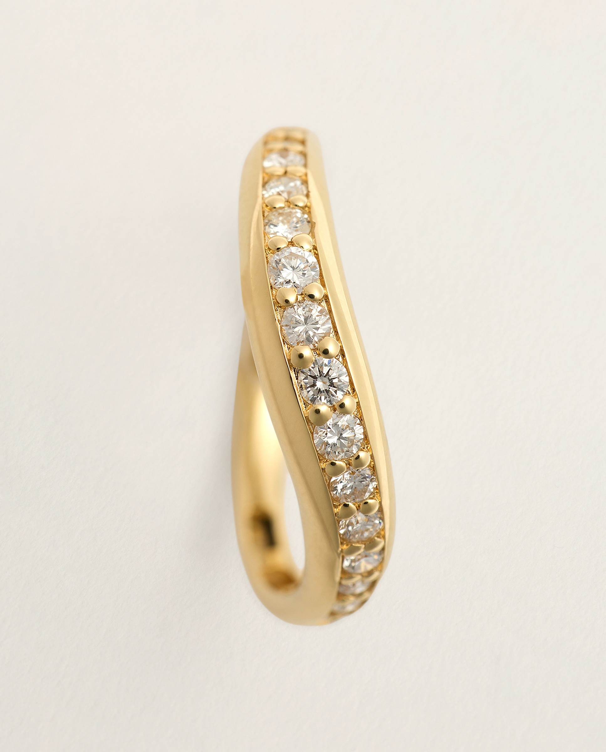 Anillo de oro amarillo de 18K con diamantes en talla brillante con un peso total de 0,38ct - El Corte Inglés - 300 Amarillo 300 Amarillo-3