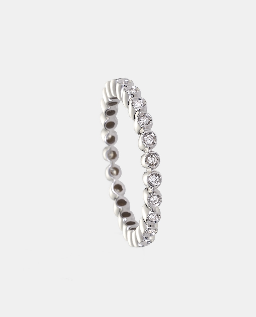 Anillo Mio de oro y diamantes - El Corte Inglés - Blanco Blanco-1