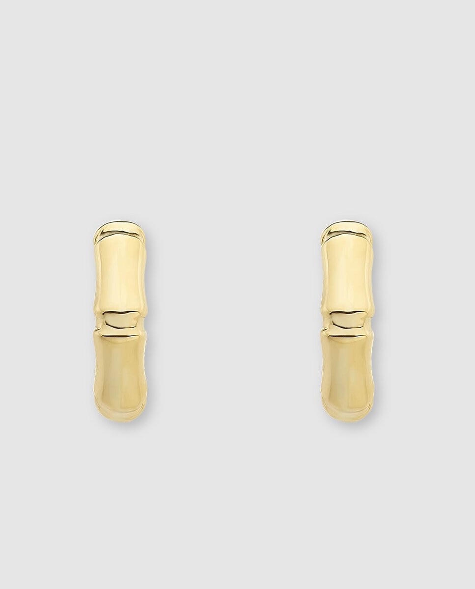 Pendientes El Corte Inglés Bambú de - Oro Oro-1