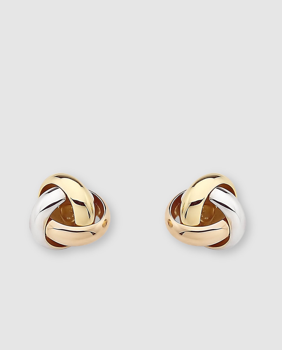 Pendientes mujer oro tricolor - El Corte Inglés - Multicolor Multicolor-1