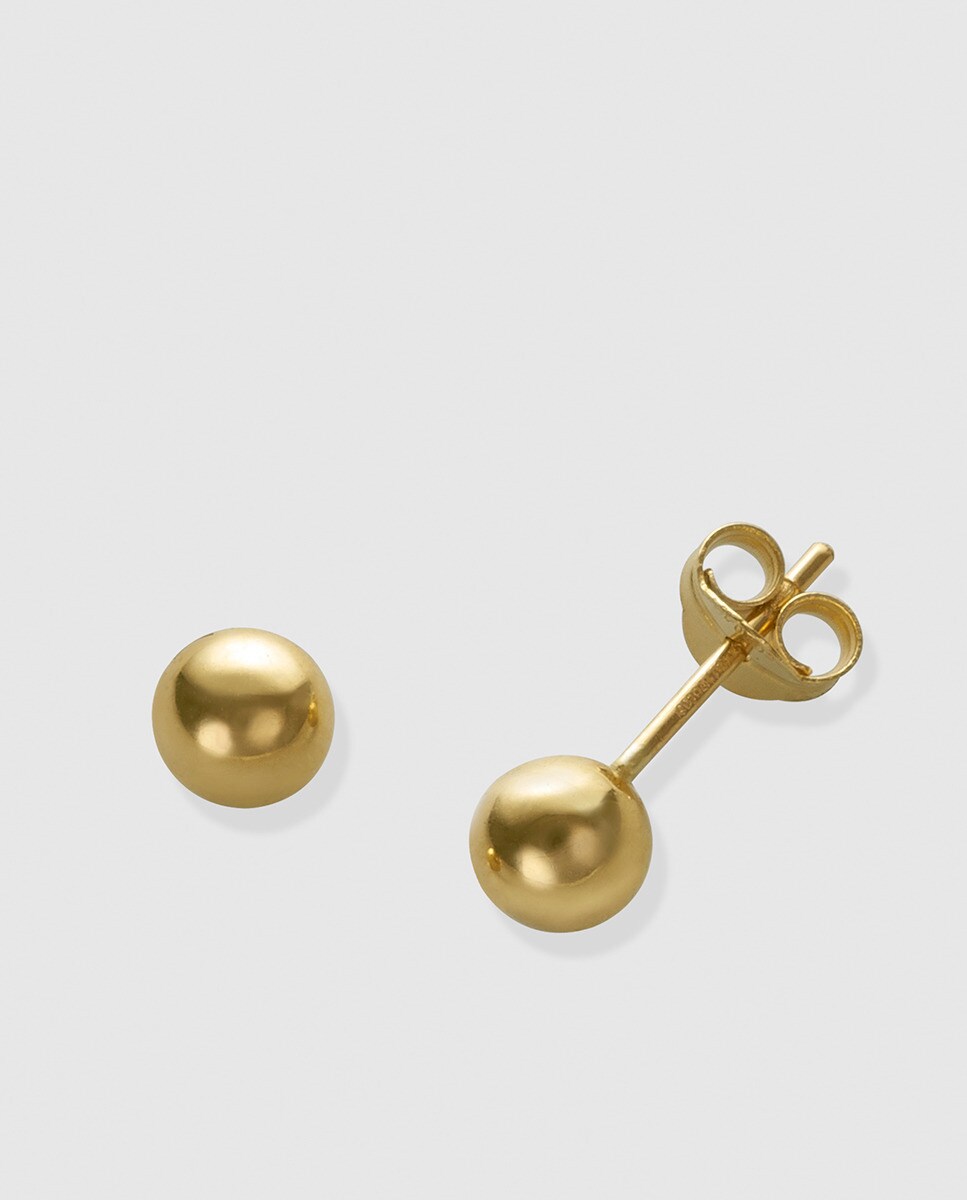 Pendientes de niña amarillo El Corte Inglés - Oro Oro-1