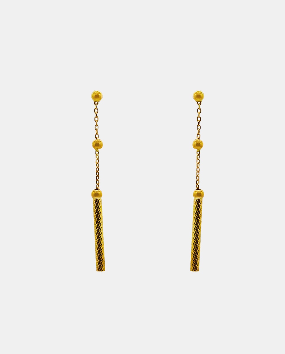 Imagen 2 de Pendientes gallonados de - El Corte Inglés - Oro Oro