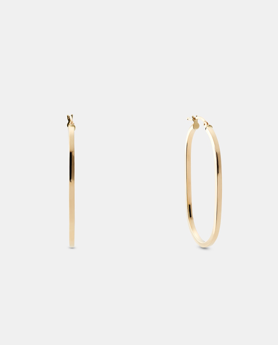 Pendientes de aro de oro amarillo - El Corte Inglés - Oro Oro-1