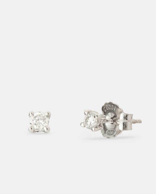 Pendientes de oro y diamantes