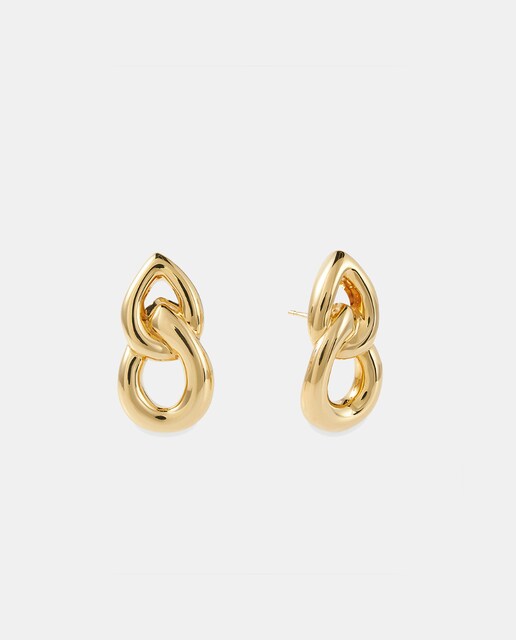 Pendientes de oro amarillo