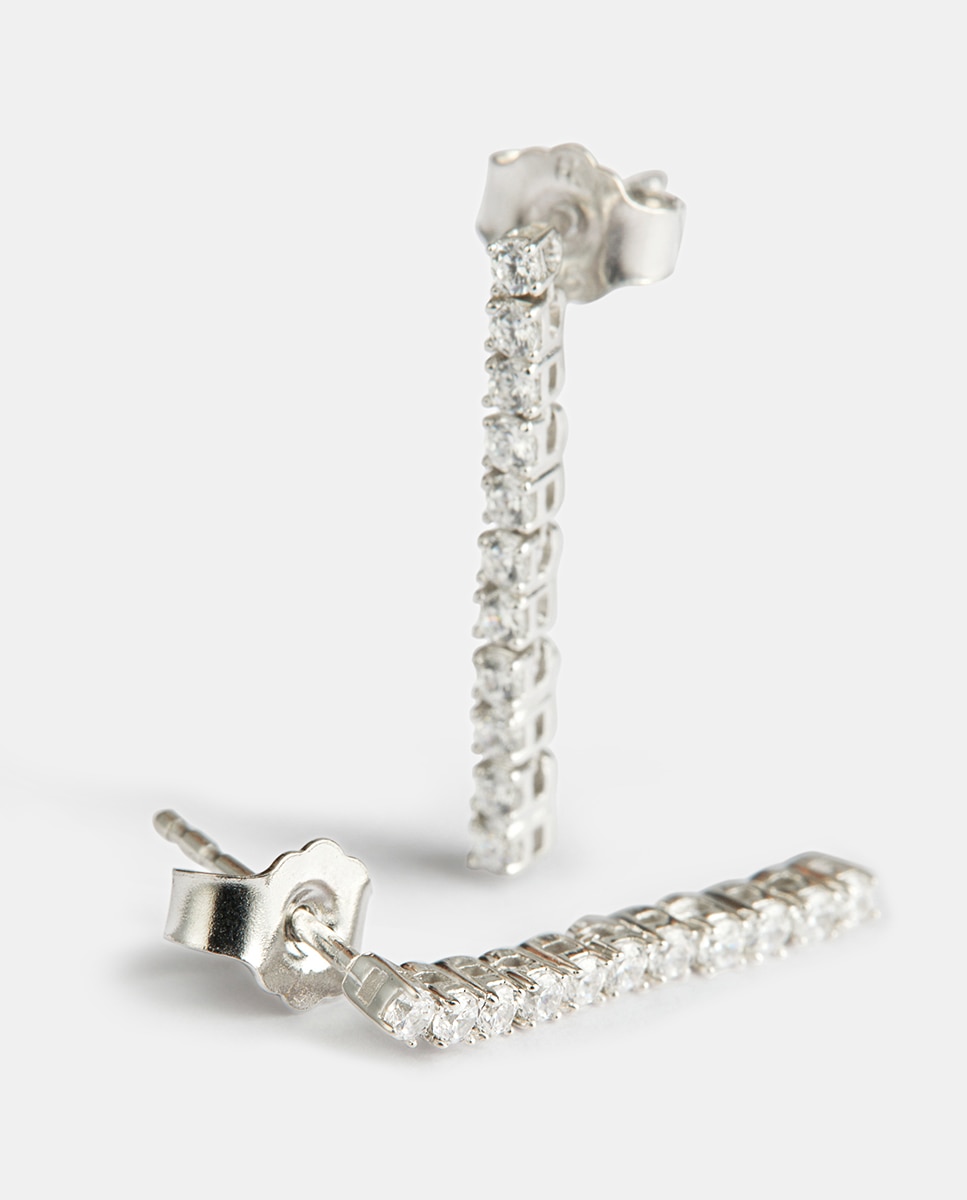 Pendientes de oro y diamantes - El Corte Inglés - Blanco Blanco-2