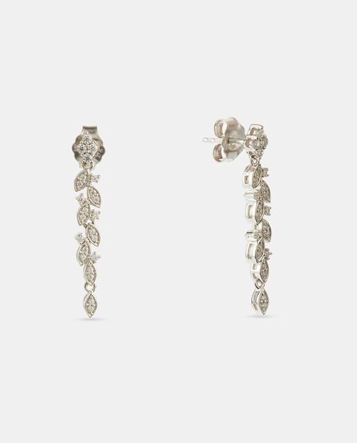 Pendientes de oro y diamantes