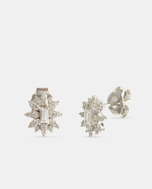 Pendientes de oro y diamantes