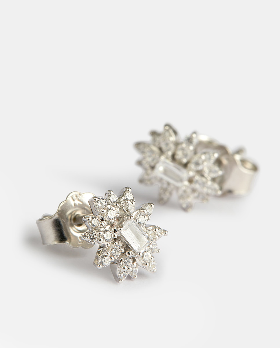 Pendientes de oro y diamantes - El Corte Inglés - Blanco Blanco-2