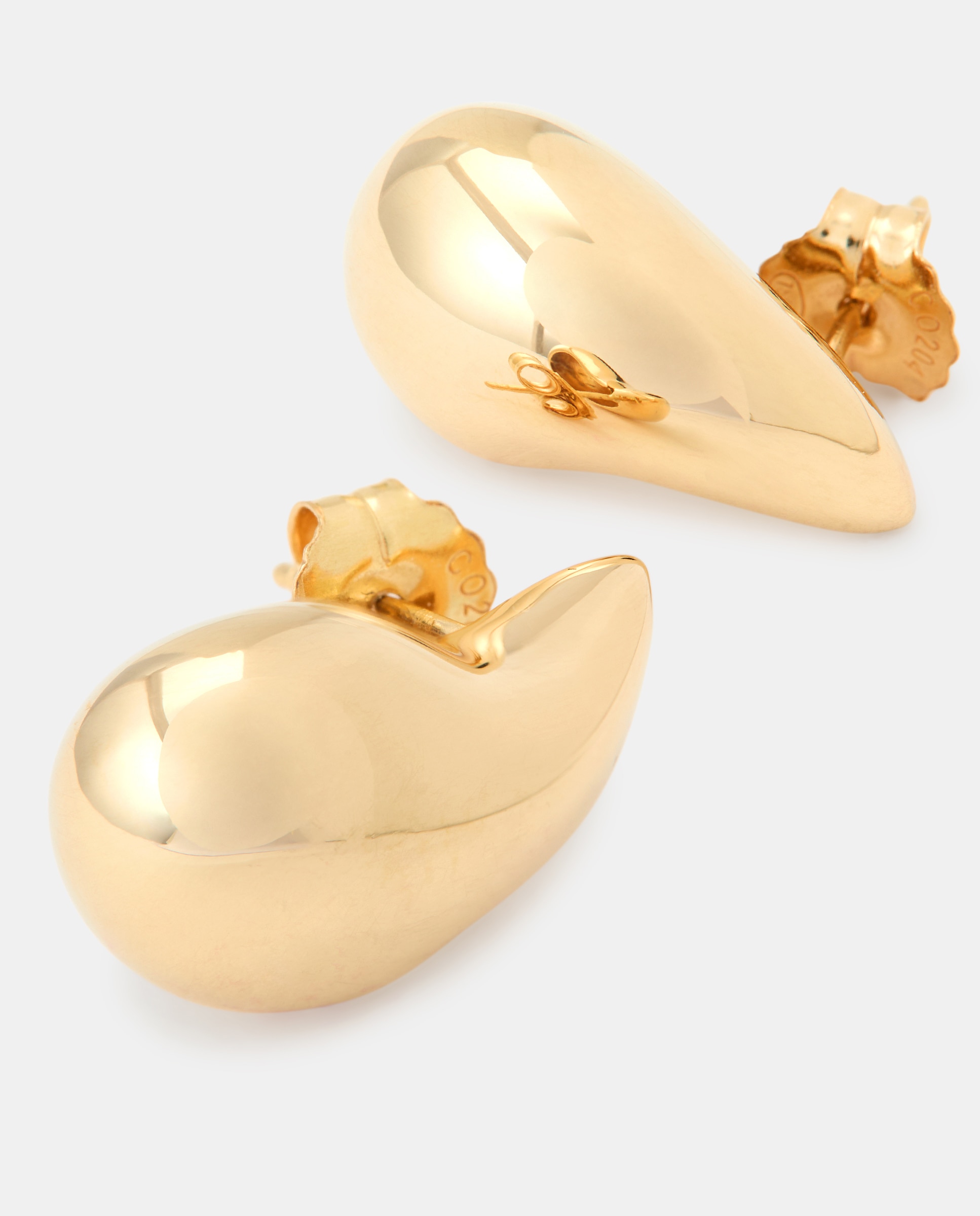 Pendientes Gota de oro amarillo - El Corte Inglés - Oro Oro-2