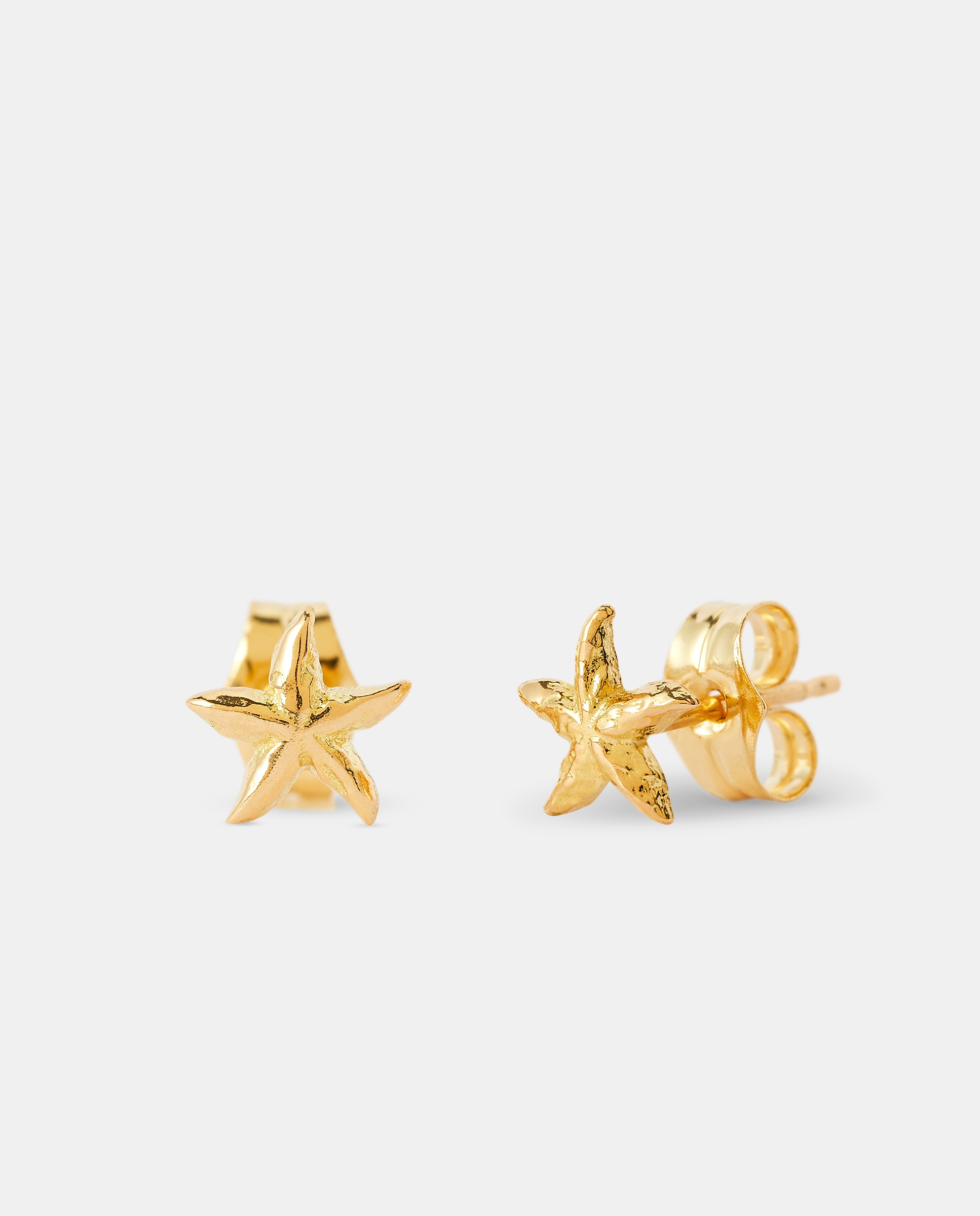 El Corte Inglés - Pendientes Estrella de Mar de oro.