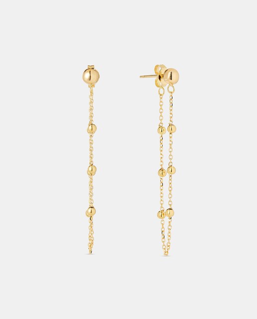 Pendientes de oro amarillo