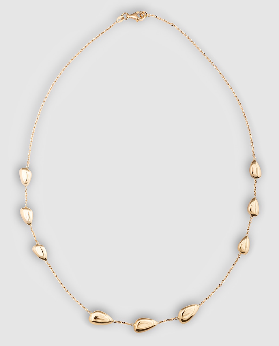 Collar de amarillo con cuentas El Corte Inglés - Oro Oro-1