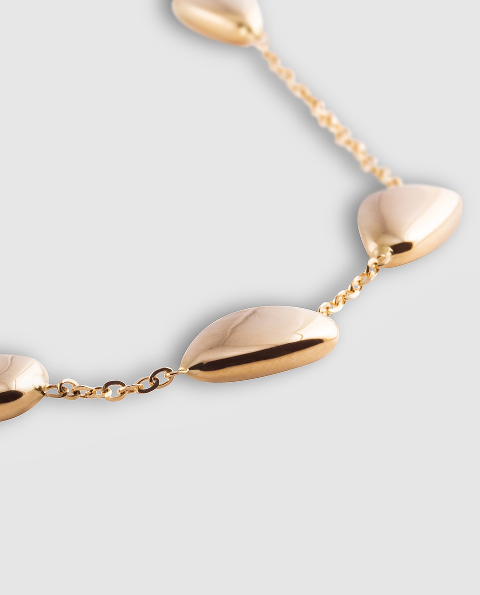 Collar de amarillo con cuentas El Corte Inglés - Oro Oro-2