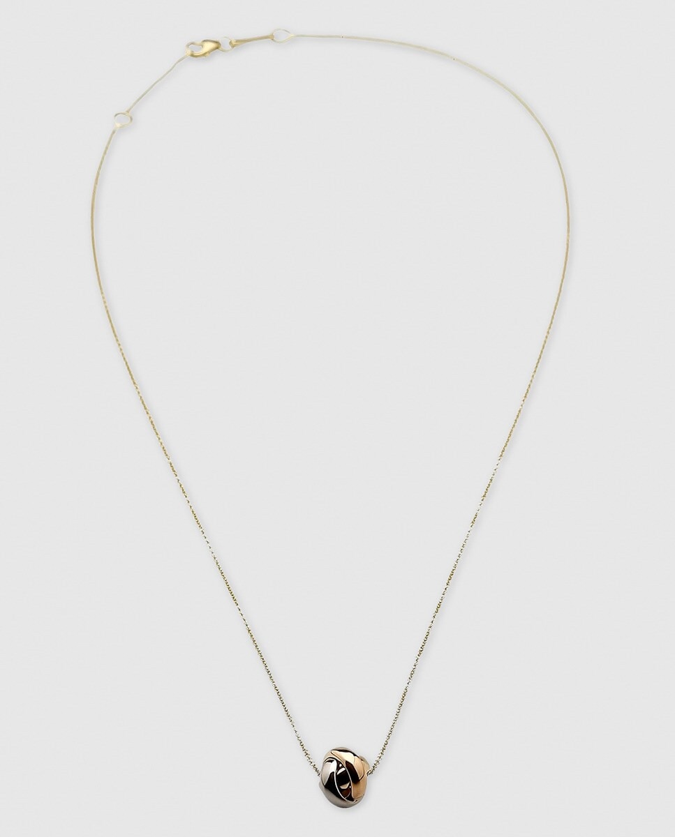Collar de oro tricolor El Corte Inglés - Multicolor Multicolor-1