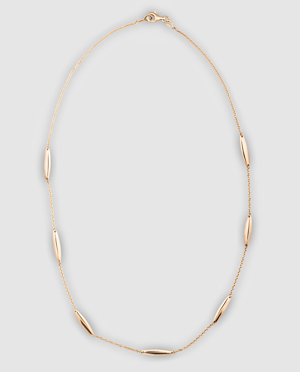 Collar de amarillo con cuentas El Corte Inglés - Oro Oro-1