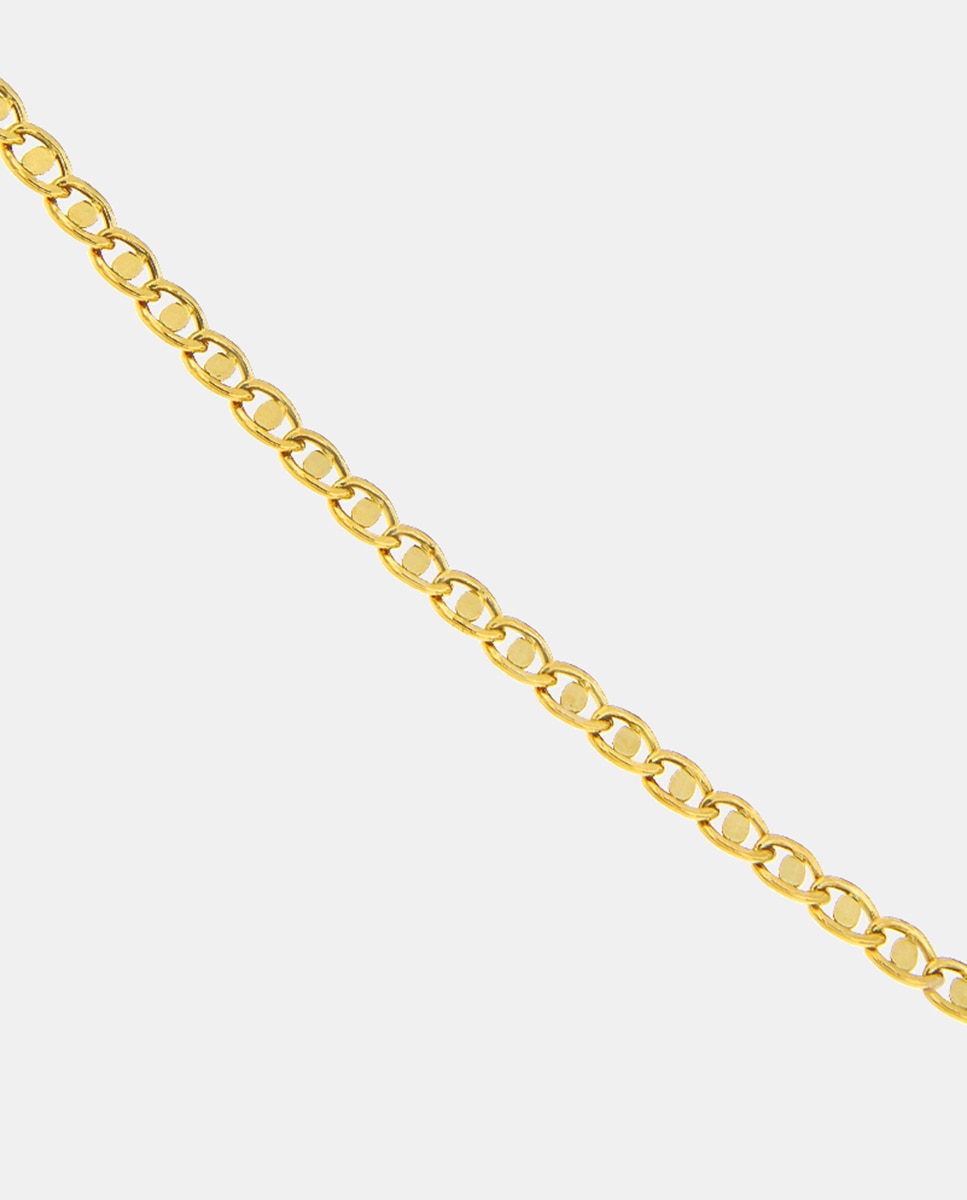 Collar cadena 'flat marine link' de - El Corte Inglés - Oro Oro-2