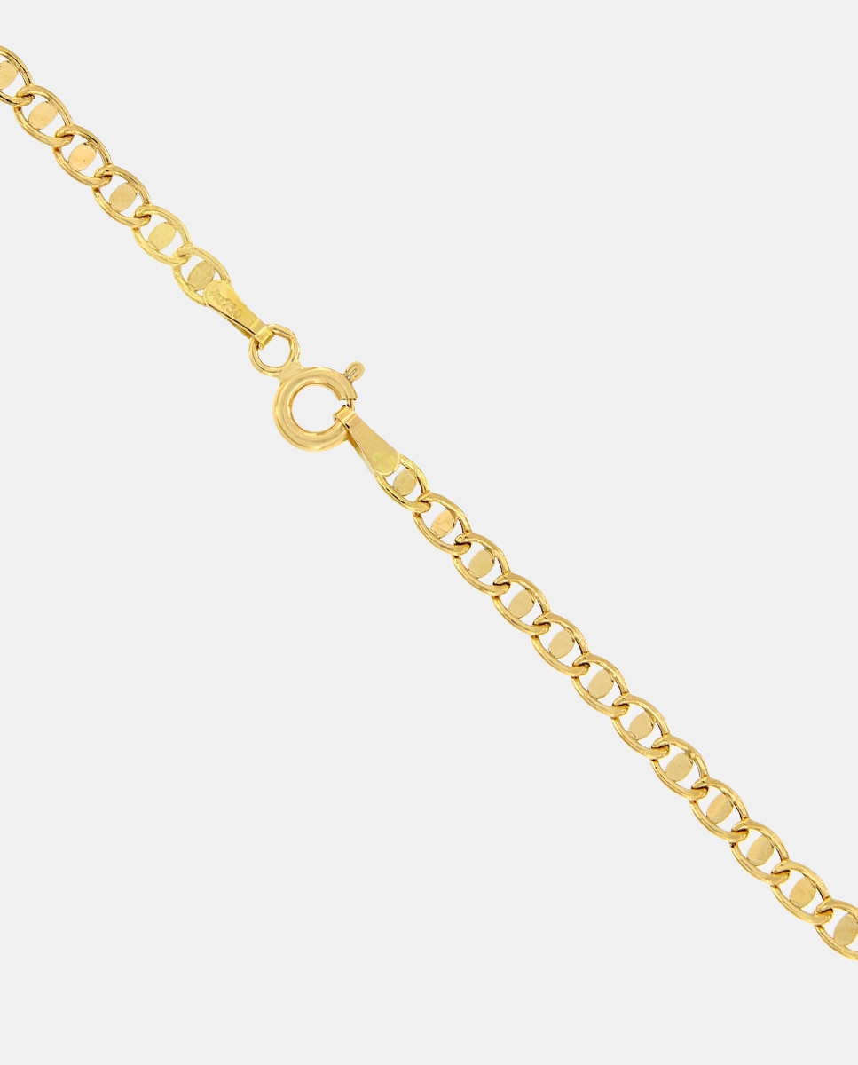 Collar cadena 'flat marine link' de - El Corte Inglés - Oro Oro-3