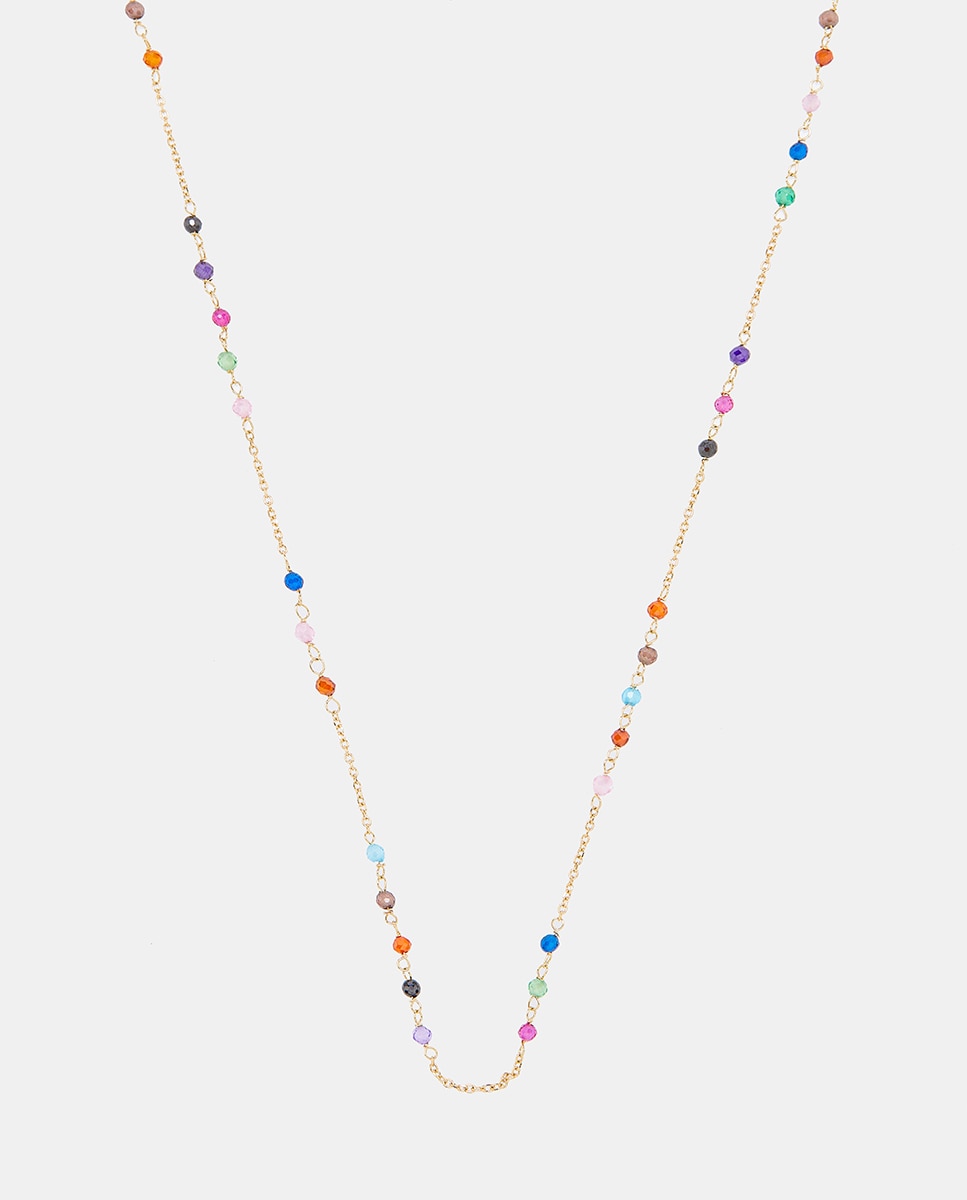 Collar de oro con piedras - El Corte Inglés - Multicolor Multicolor-1