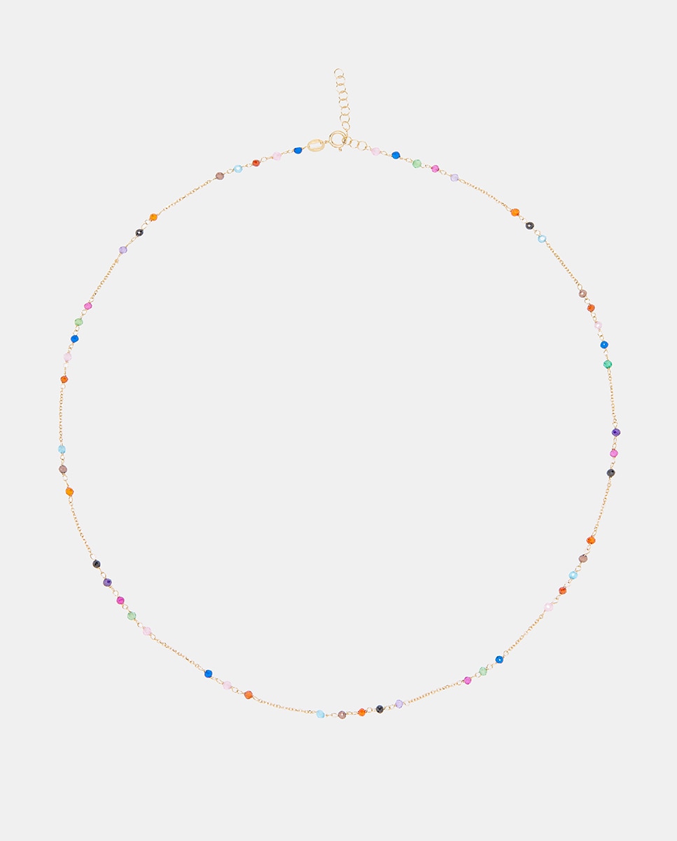 Collar de oro con piedras - El Corte Inglés - Multicolor Multicolor-2