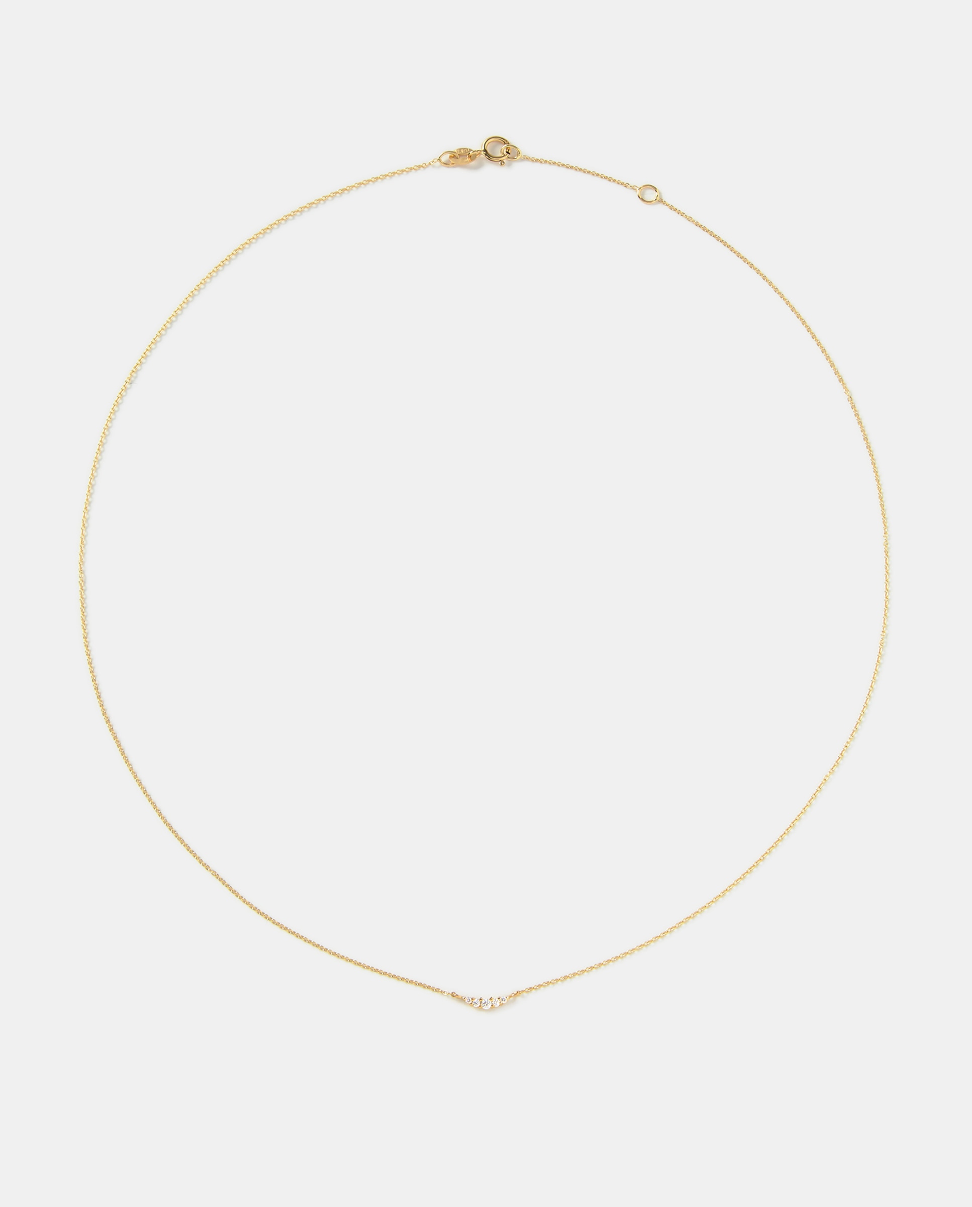 Collar de oro y diamantes - El Corte Inglés - Blanco Blanco-2