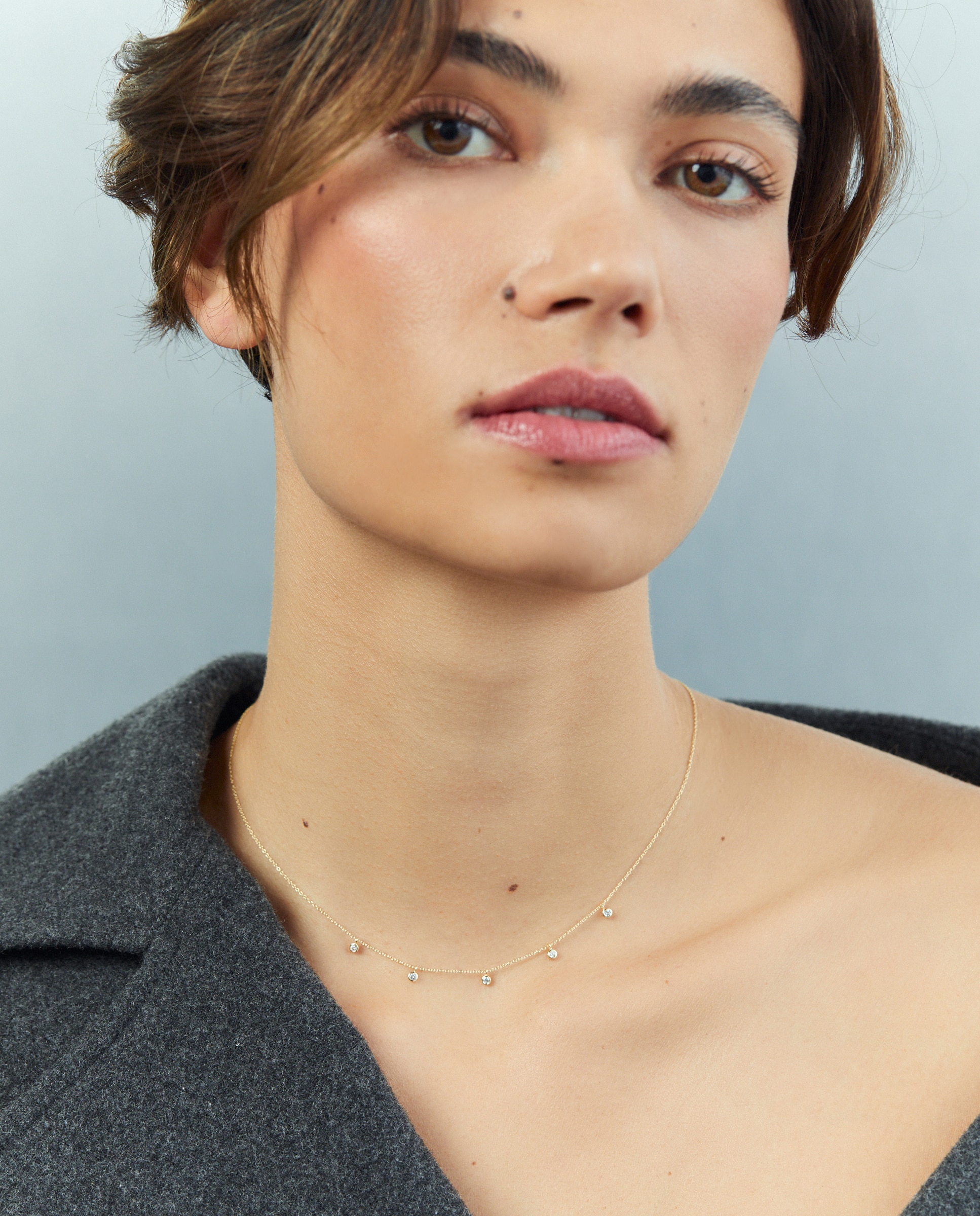 Collar de oro y diamantes - El Corte Inglés - Blanco Blanco-3