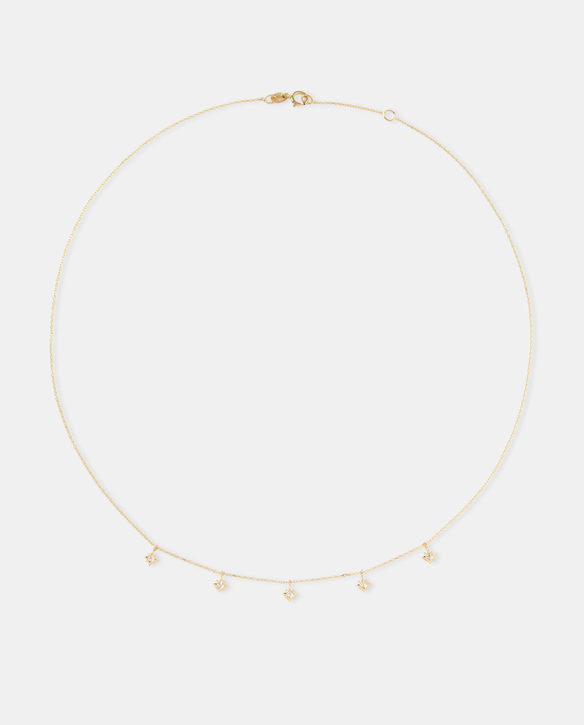 Imagen 2 de Collar de oro y diamantes - El Corte Inglés - Blanco Blanco