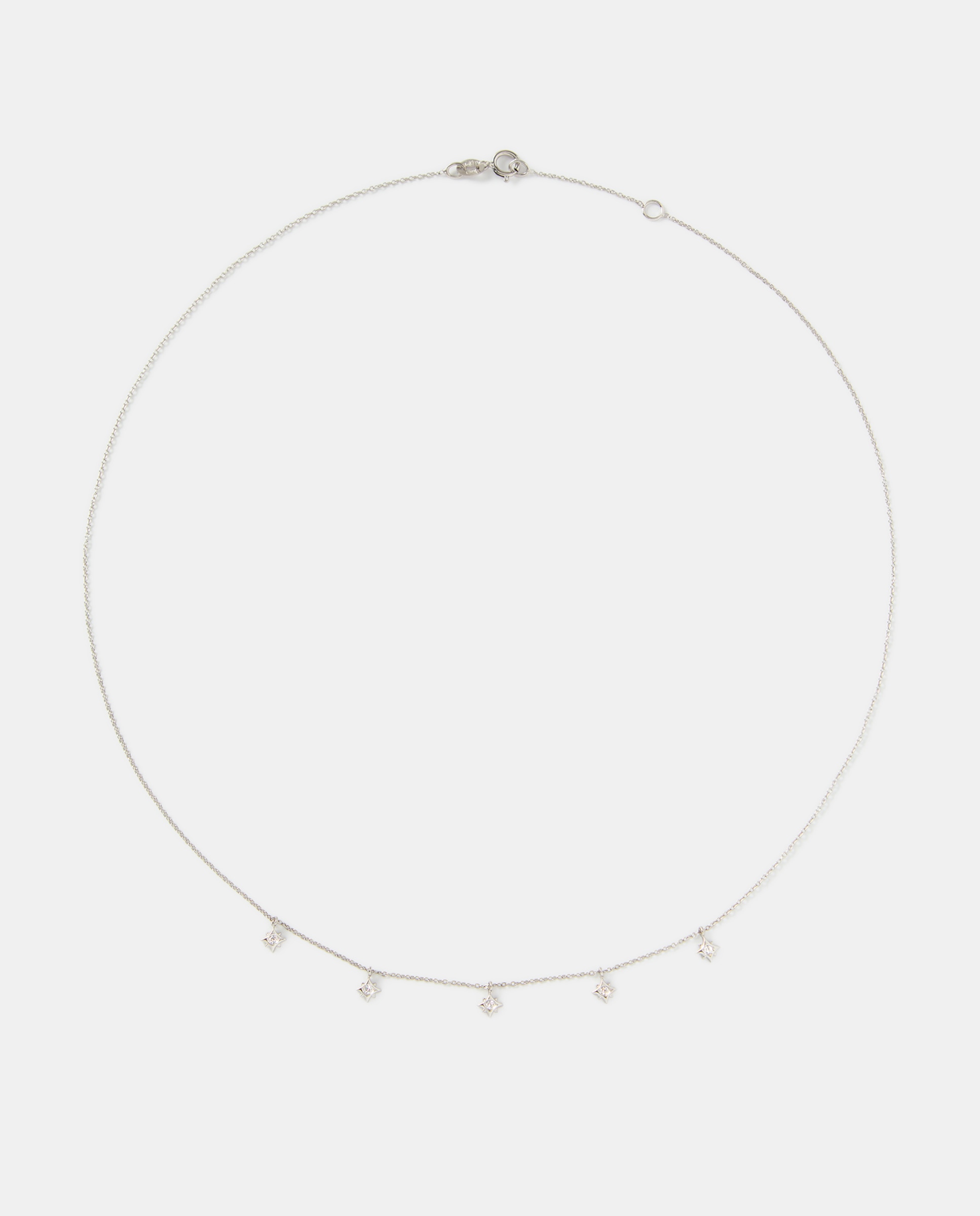 Collar de oro y diamantes - El Corte Inglés - Blanco Blanco-2