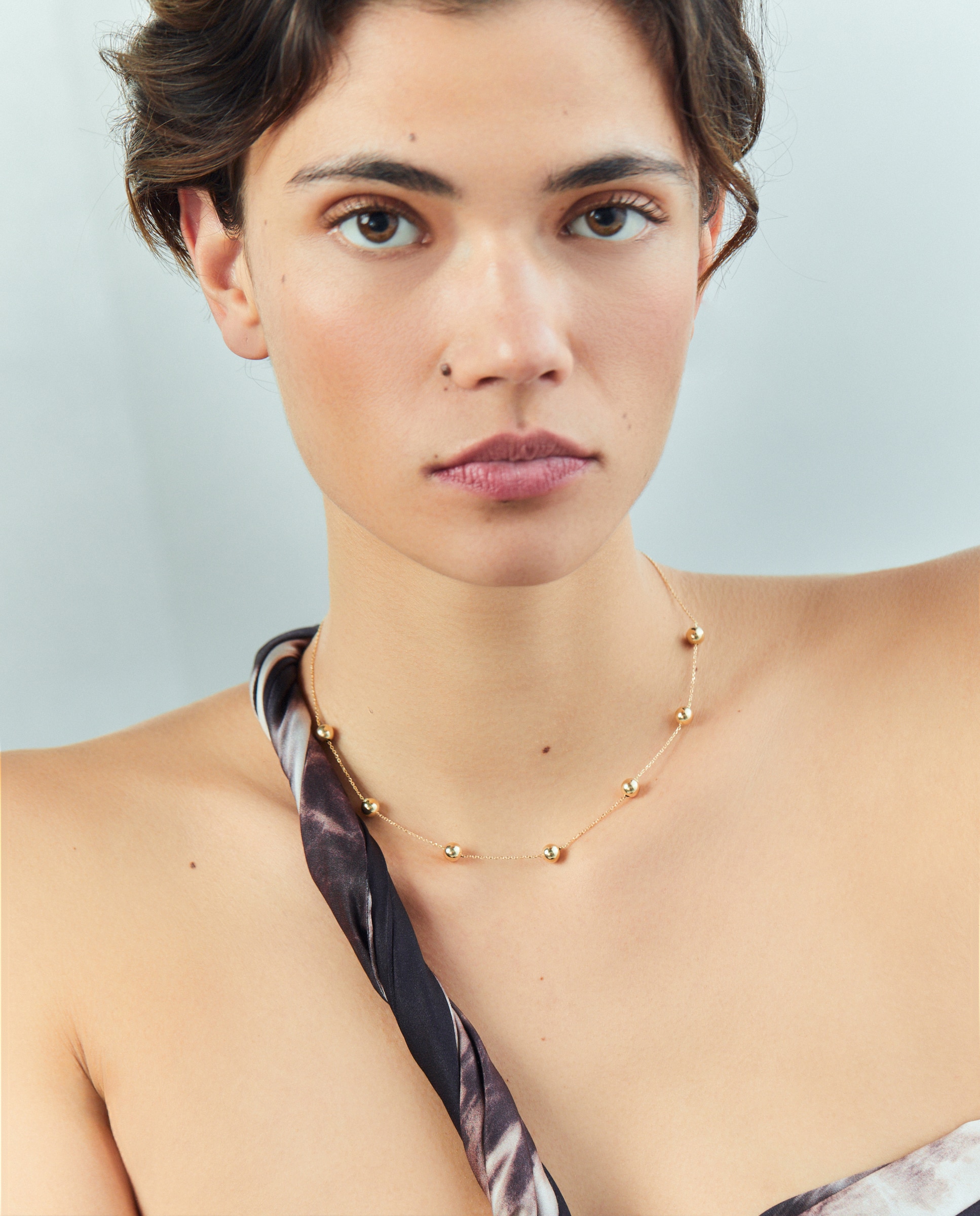 Collar Bolas de amarillo - El Corte Inglés - Oro Oro-3