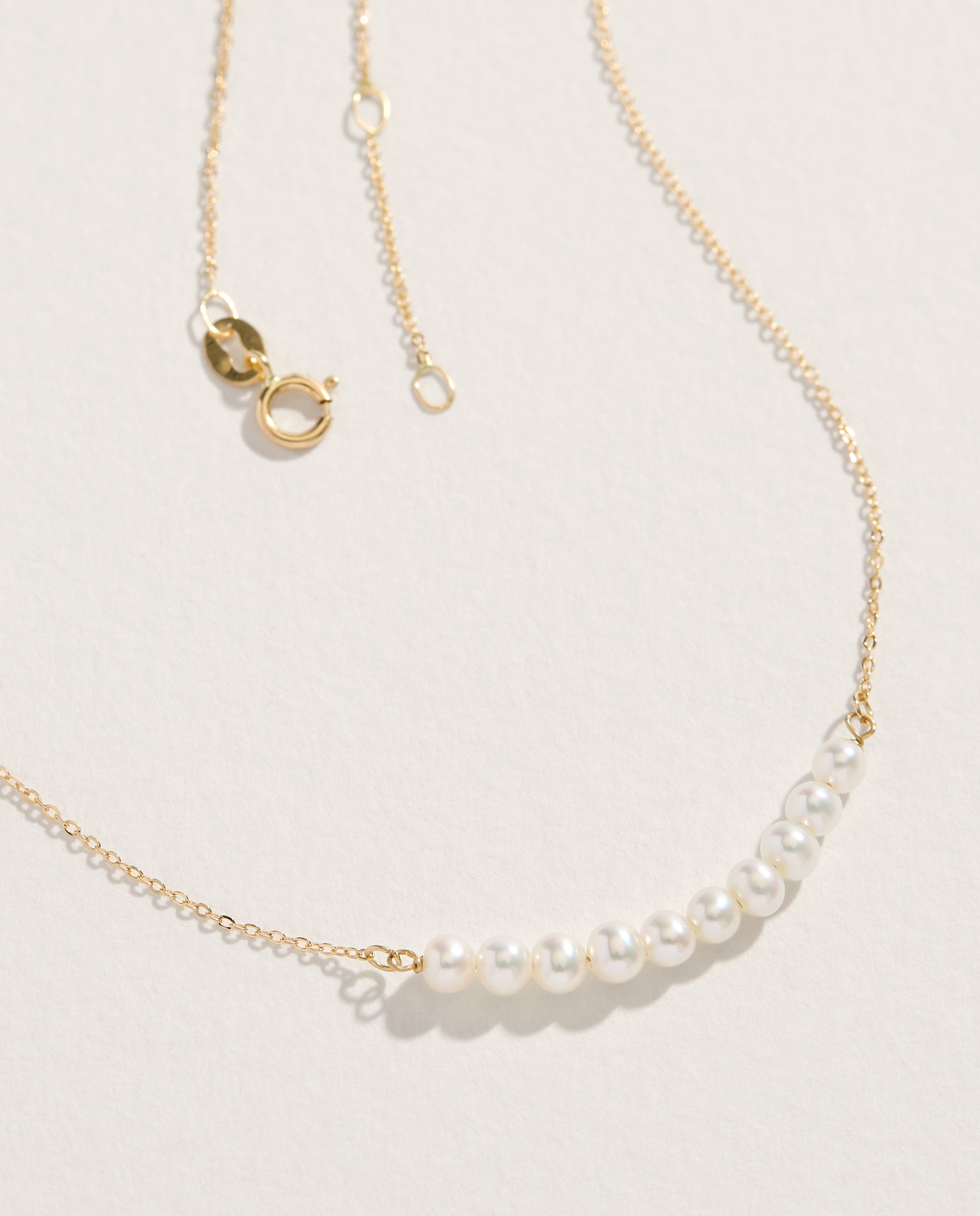 Imagen 1 de Collar de oro y perla - El Corte Inglés - Blanco Blanco