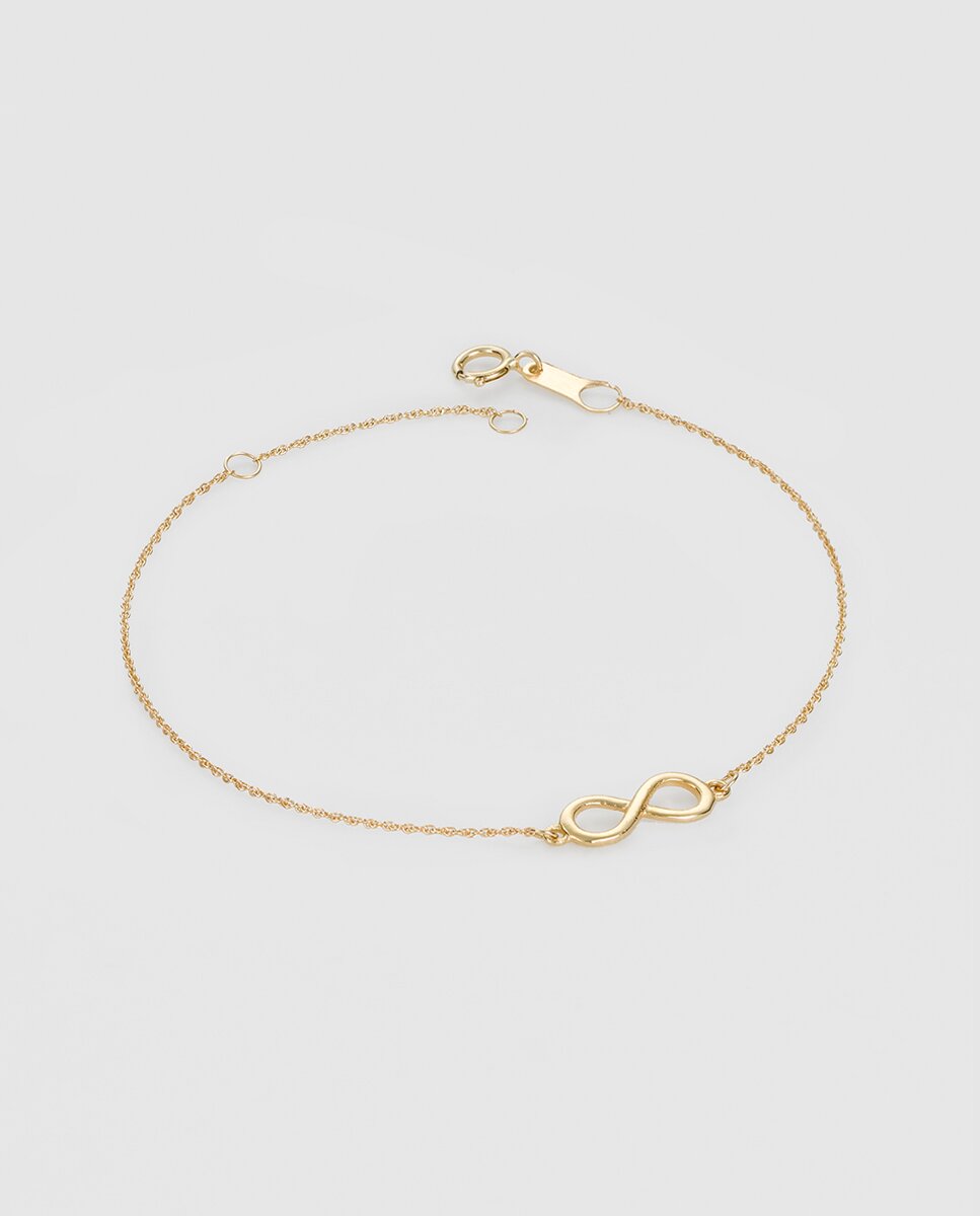 El Corte Inglés - Pulsera infinito en oro El Corte Inglés.