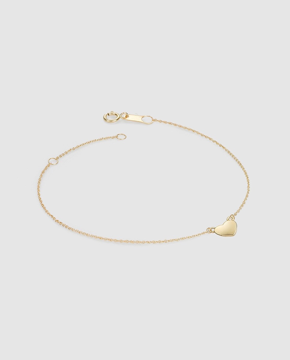 El Corte Inglés - Pulsera corazón en oro El Corte Inglés.