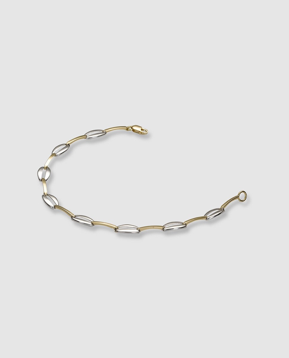 Pulsera en oro bicolor El Corte Inglés Multicolor Multicolor-1
