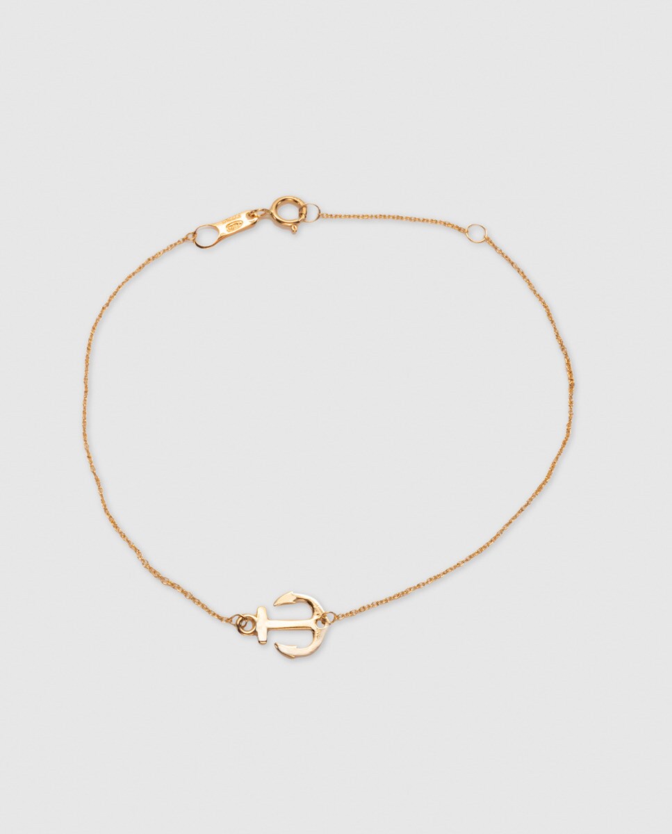 El Corte Inglés - Pulsera El Corte Inglés Essential Ancla de oro.